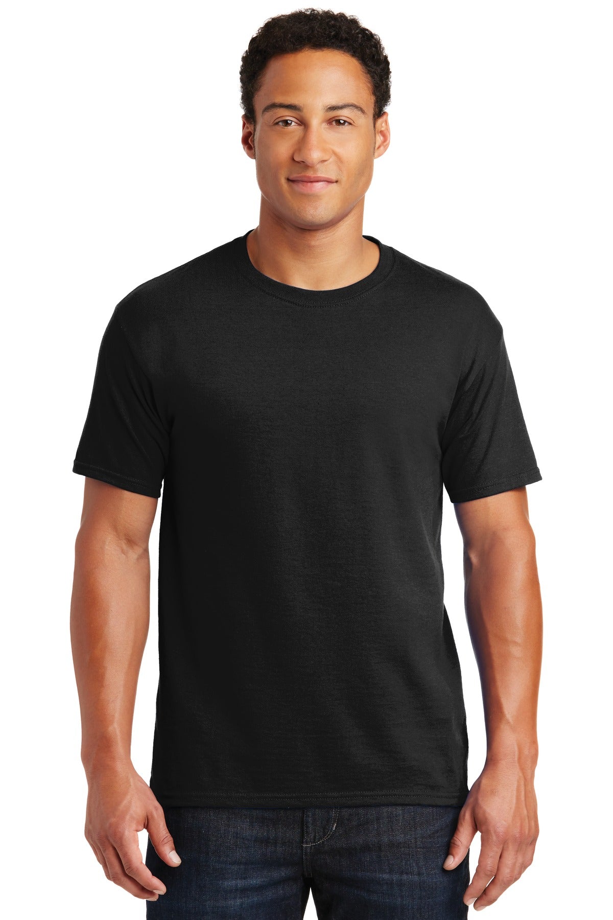 JERZEES® - Dri-Power® 50/50 Cotton/Poly T-Shirt. 29M [Black] - DFW Impression