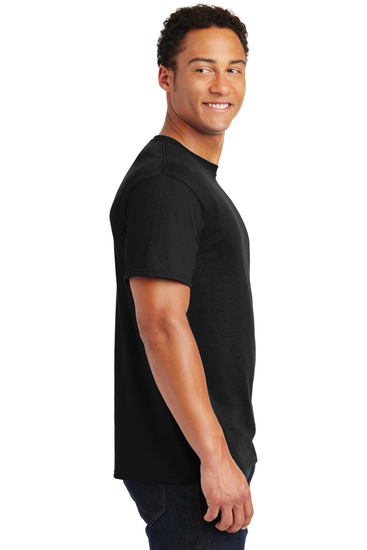 JERZEES® - Dri-Power® 50/50 Cotton/Poly T-Shirt. 29M [Black] - DFW Impression