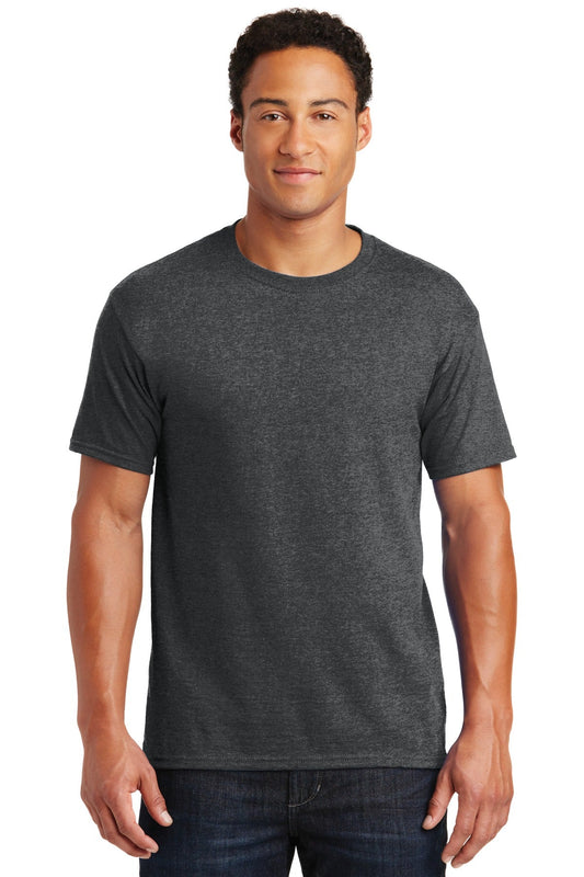 JERZEES® - Dri-Power® 50/50 Cotton/Poly T-Shirt. 29M [Black Heather] - DFW Impression