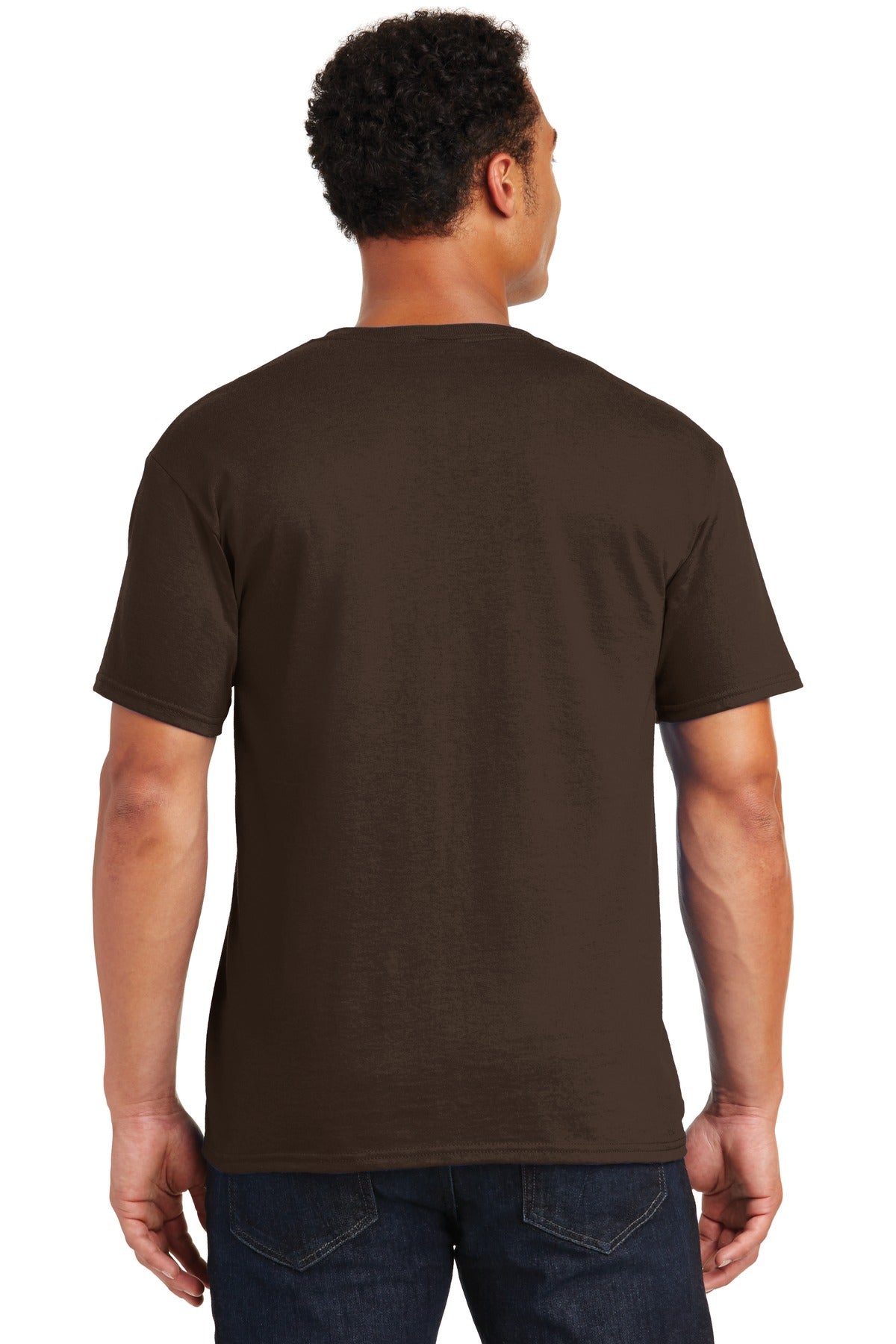 JERZEES® - Dri-Power® 50/50 Cotton/Poly T-Shirt. 29M [Chocolate] - DFW Impression