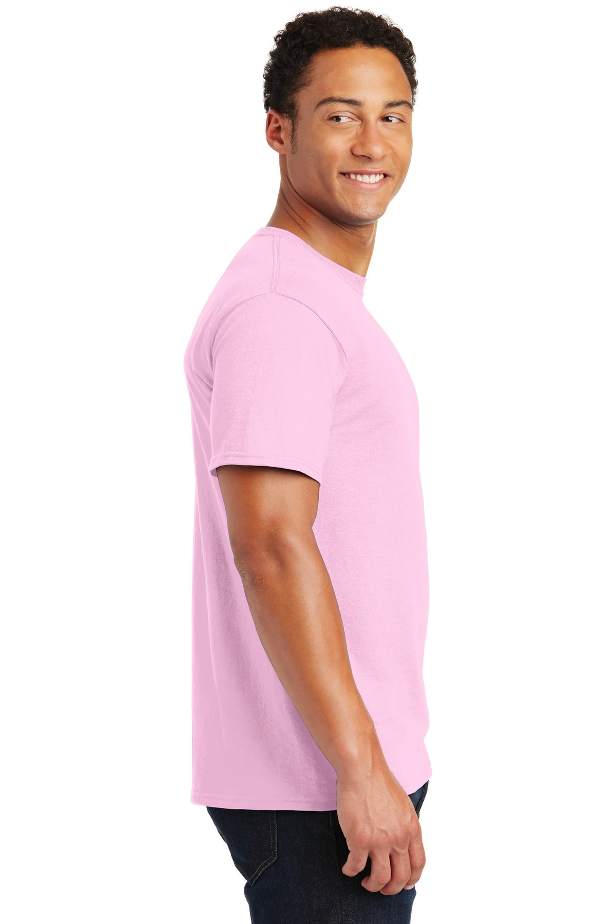 JERZEES® - Dri-Power® 50/50 Cotton/Poly T-Shirt. 29M [Classic Pink] - DFW Impression