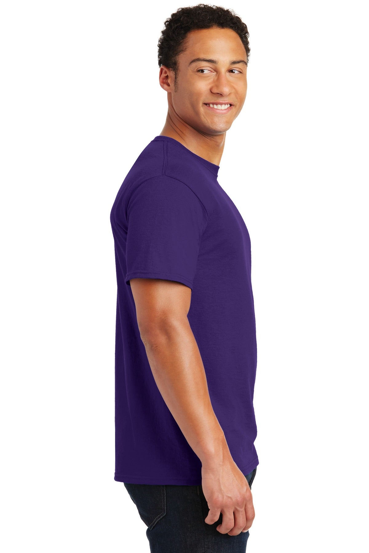 JERZEES® - Dri-Power® 50/50 Cotton/Poly T-Shirt. 29M [Deep Purple] - DFW Impression