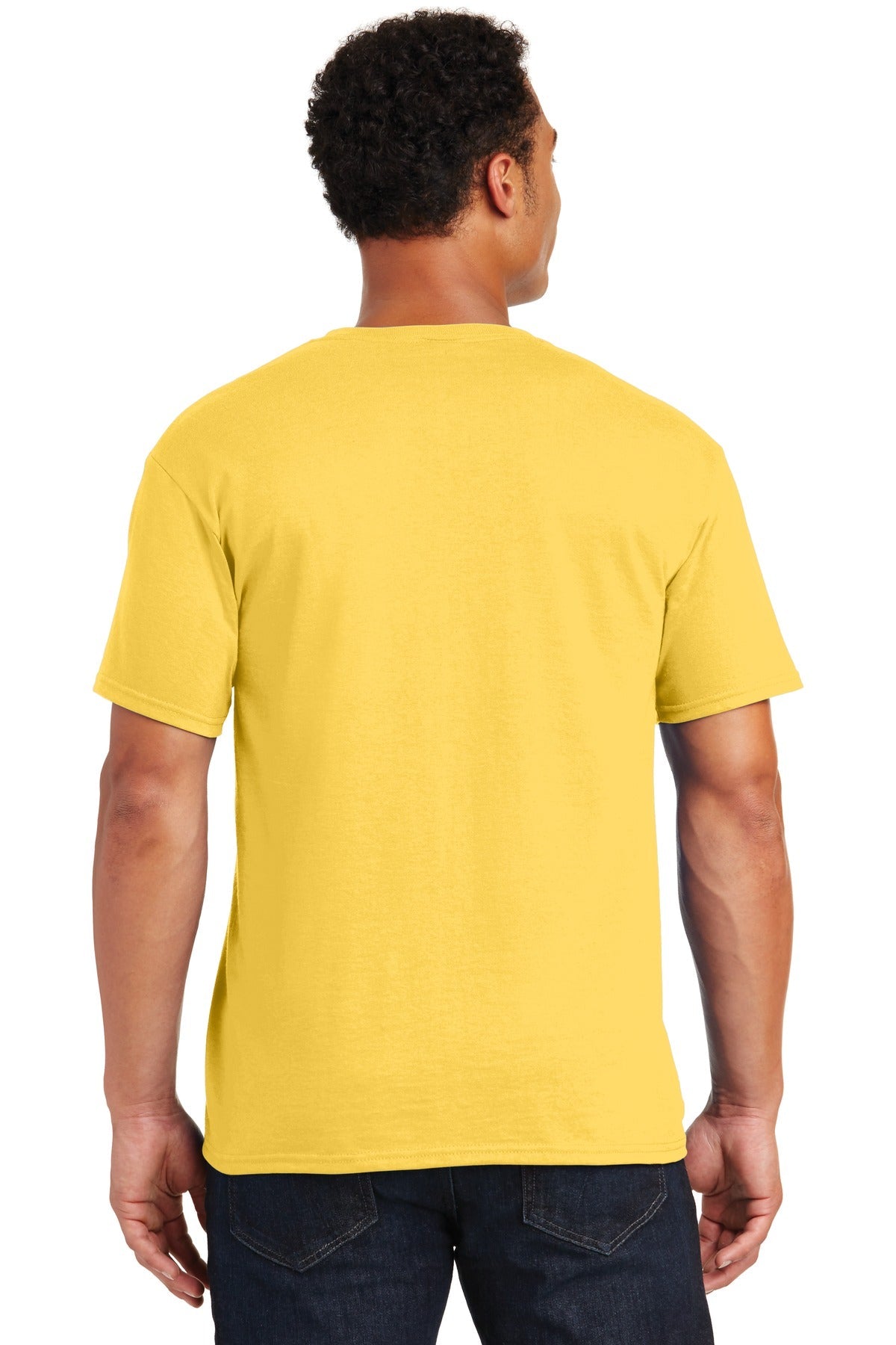 JERZEES® - Dri-Power® 50/50 Cotton/Poly T-Shirt. 29M [Island Yellow] - DFW Impression