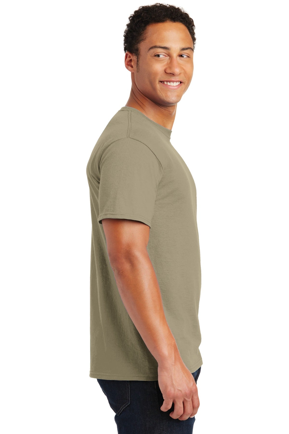 JERZEES® - Dri-Power® 50/50 Cotton/Poly T-Shirt. 29M [Khaki] - DFW Impression