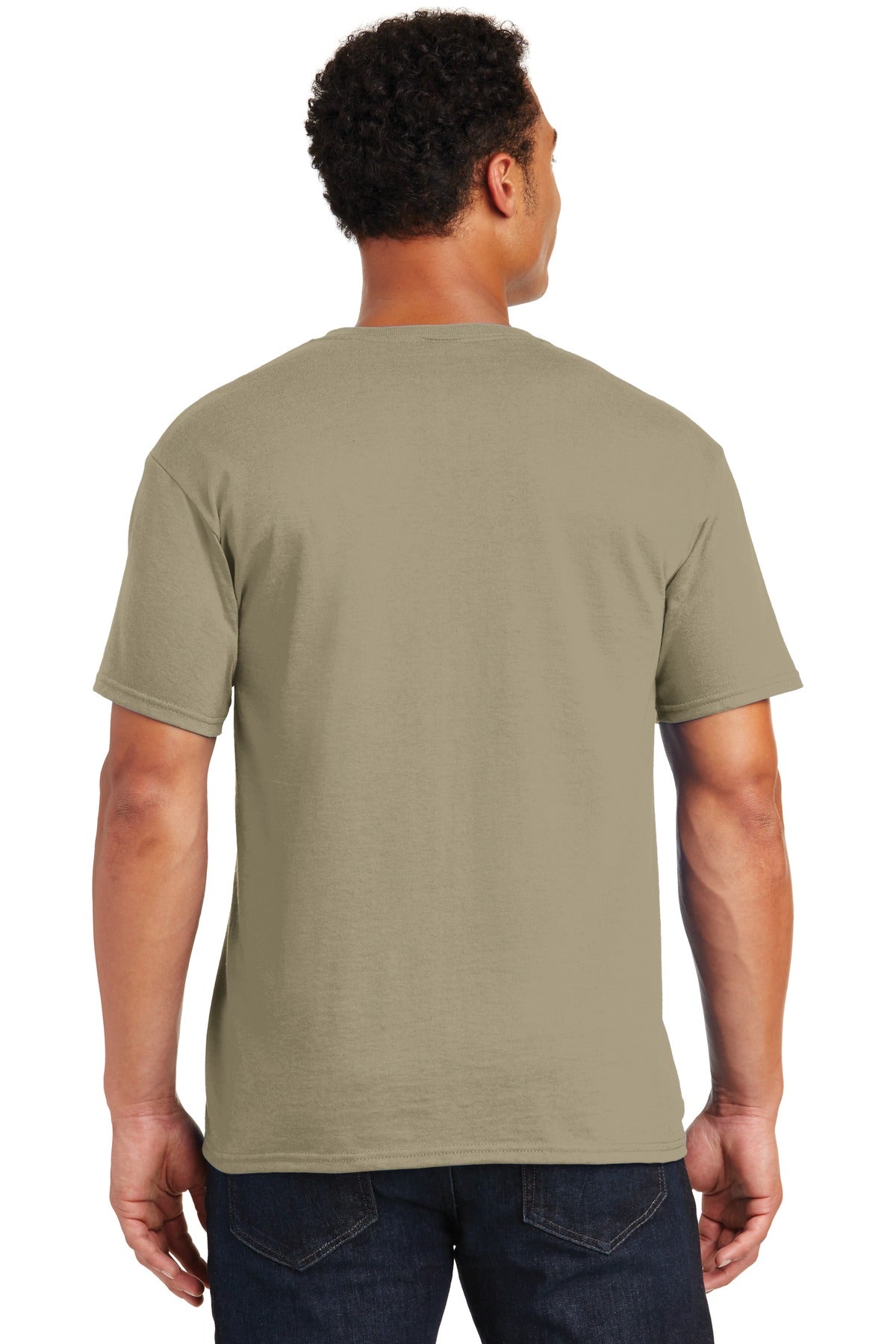 JERZEES® - Dri-Power® 50/50 Cotton/Poly T-Shirt. 29M [Khaki] - DFW Impression