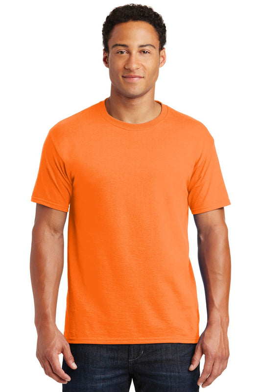 JERZEES® - Dri-Power® 50/50 Cotton/Poly T-Shirt. 29M [Safety Orange] - DFW Impression