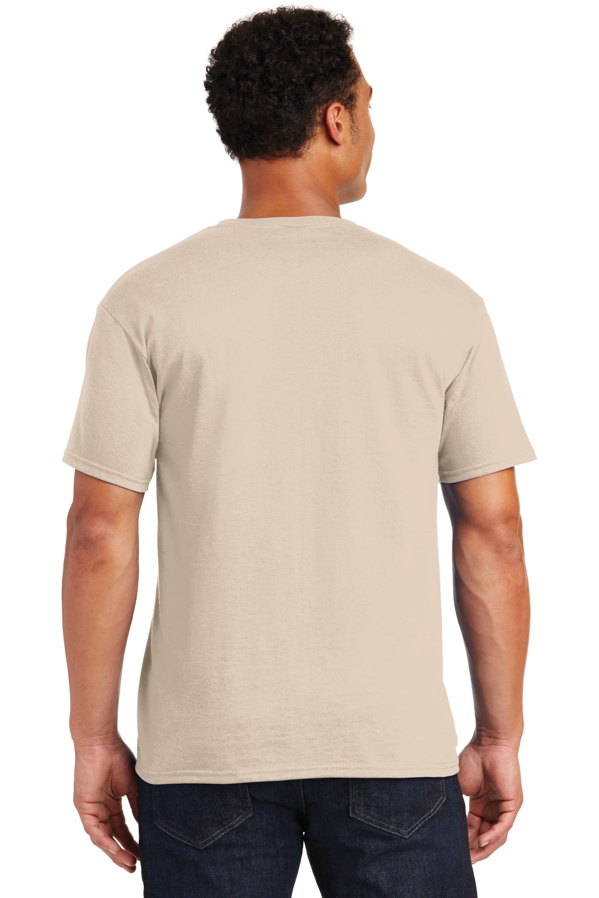 JERZEES® - Dri-Power® 50/50 Cotton/Poly T-Shirt. 29M [Sandstone] - DFW Impression