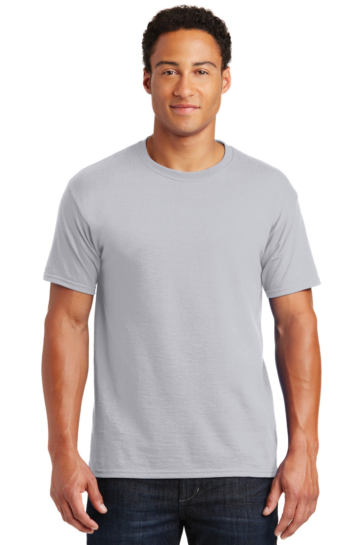 JERZEES® - Dri-Power® 50/50 Cotton/Poly T-Shirt. 29M [Silver] - DFW Impression