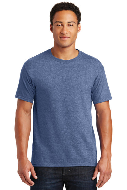 JERZEES® - Dri-Power® 50/50 Cotton/Poly T-Shirt. 29M [Vintage Heather Blue] - DFW Impression