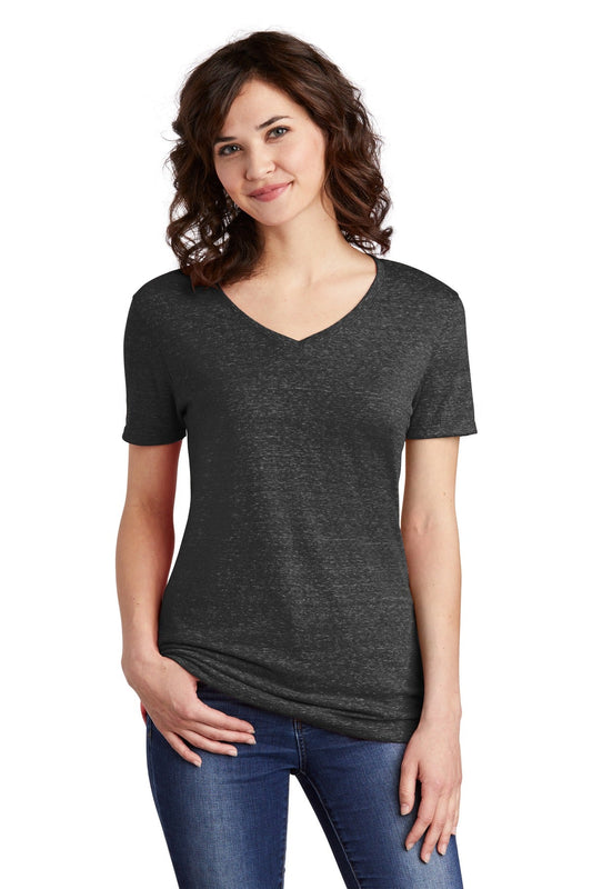 JERZEES ® Ladies Snow Heather Jersey V-Neck T-Shirt 88WV - DFW Impression