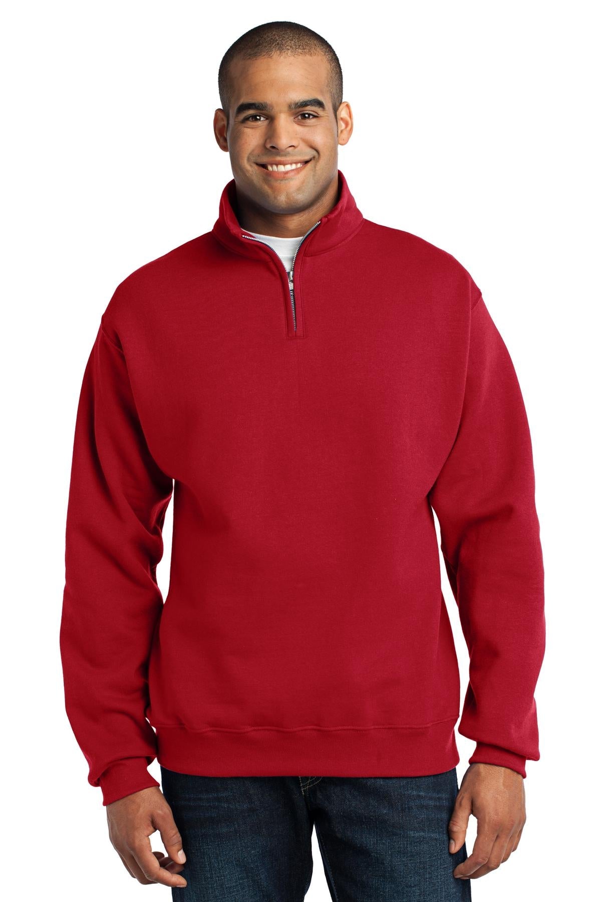 JERZEES® - NuBlend® 1/4-Zip Cadet Collar Sweatshirt. 995M - DFW Impression