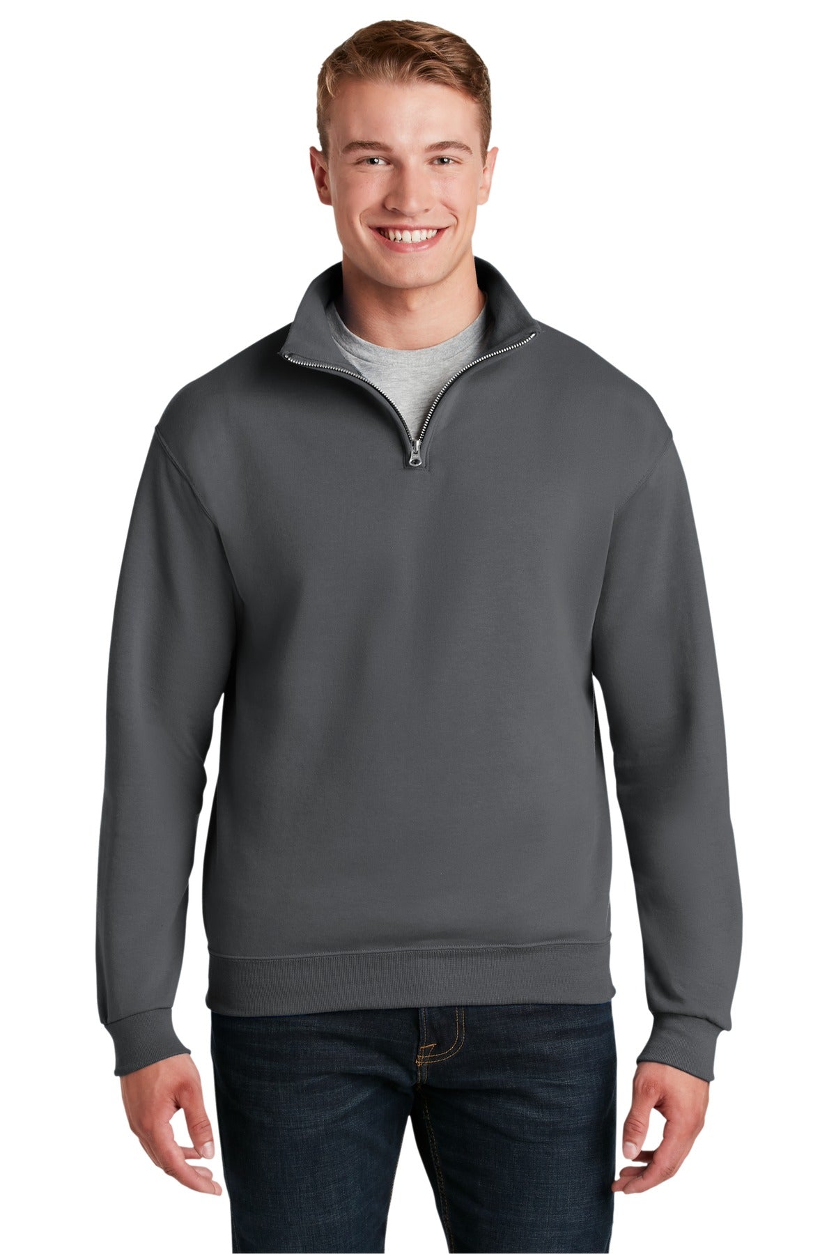 JERZEES® - NuBlend® 1/4-Zip Cadet Collar Sweatshirt. 995M - DFW Impression