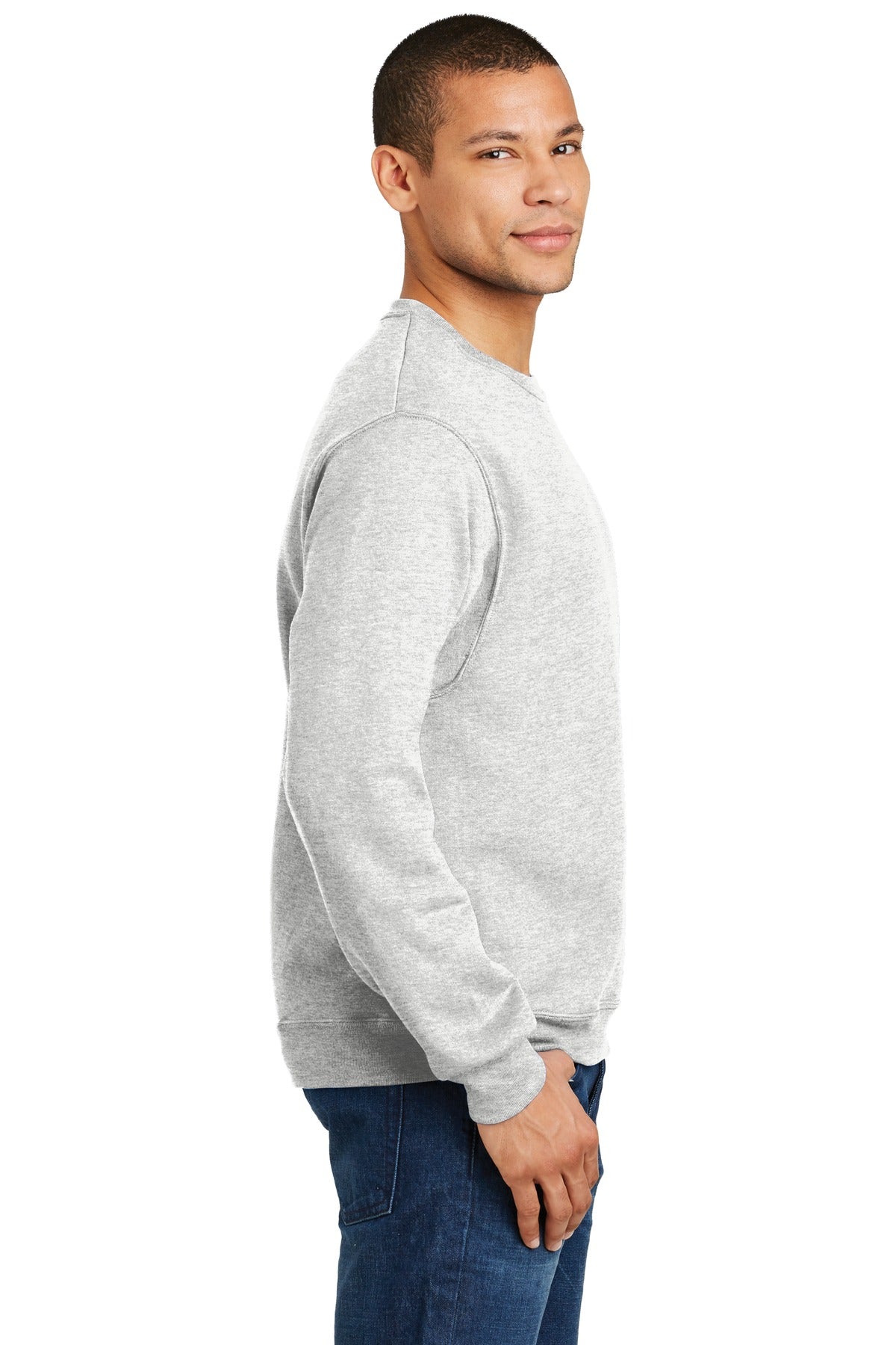 JERZEES® - NuBlend® Crewneck Sweatshirt. 562M [Ash] - DFW Impression