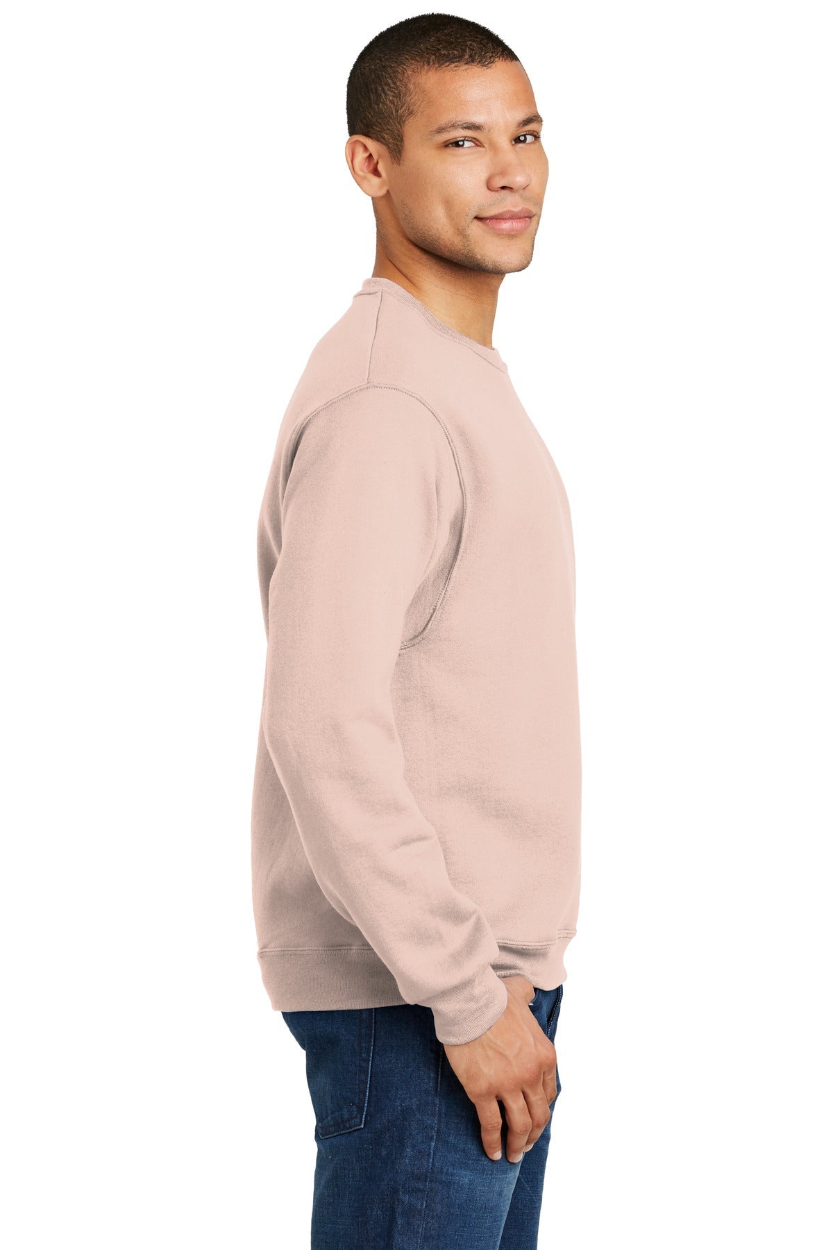 JERZEES® - NuBlend® Crewneck Sweatshirt. 562M [Blush Pink] - DFW Impression