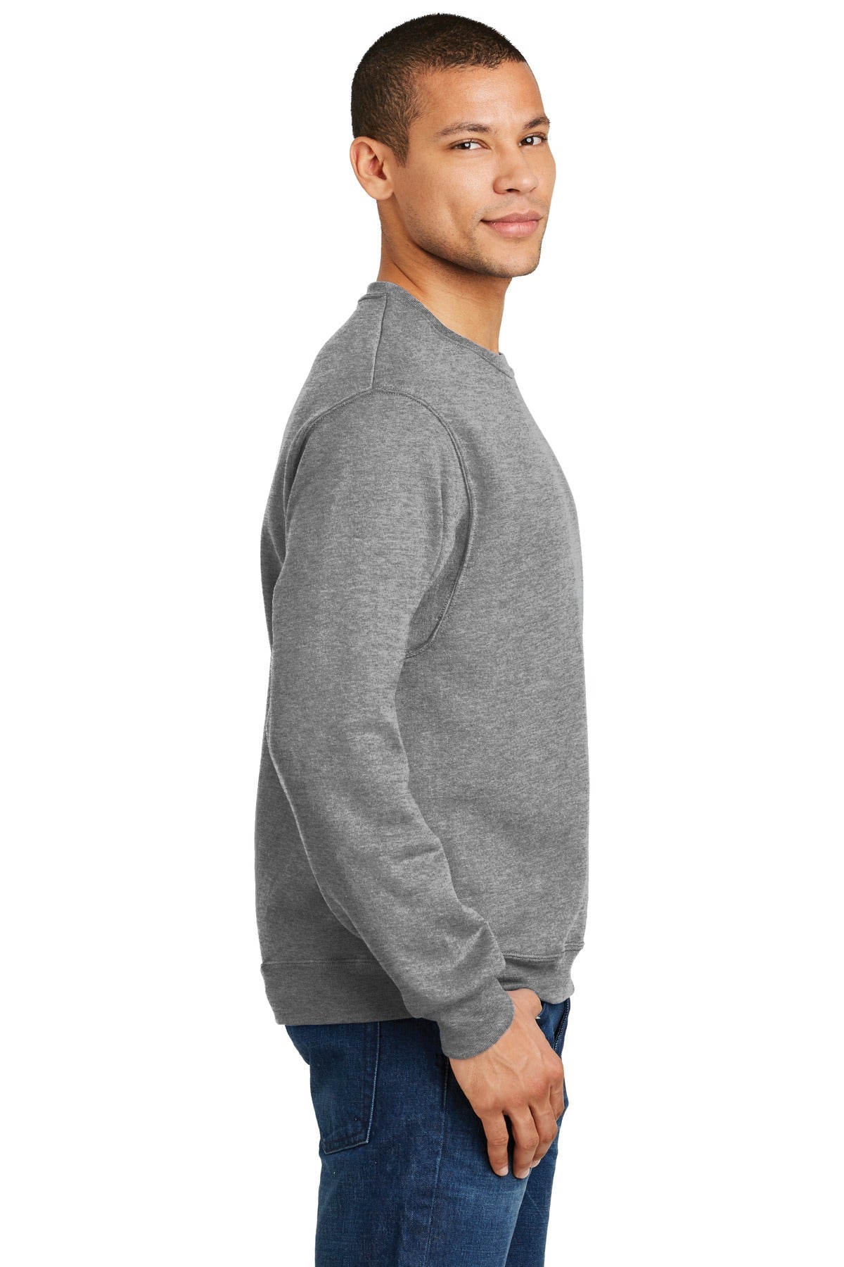 JERZEES® - NuBlend® Crewneck Sweatshirt. 562M [Oxford] - DFW Impression