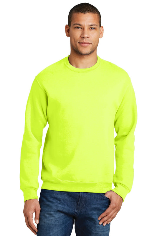 JERZEES® - NuBlend® Crewneck Sweatshirt. 562M [Safety Green] - DFW Impression