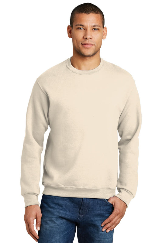 JERZEES® - NuBlend® Crewneck Sweatshirt. 562M [Sweet Cream Heather] - DFW Impression