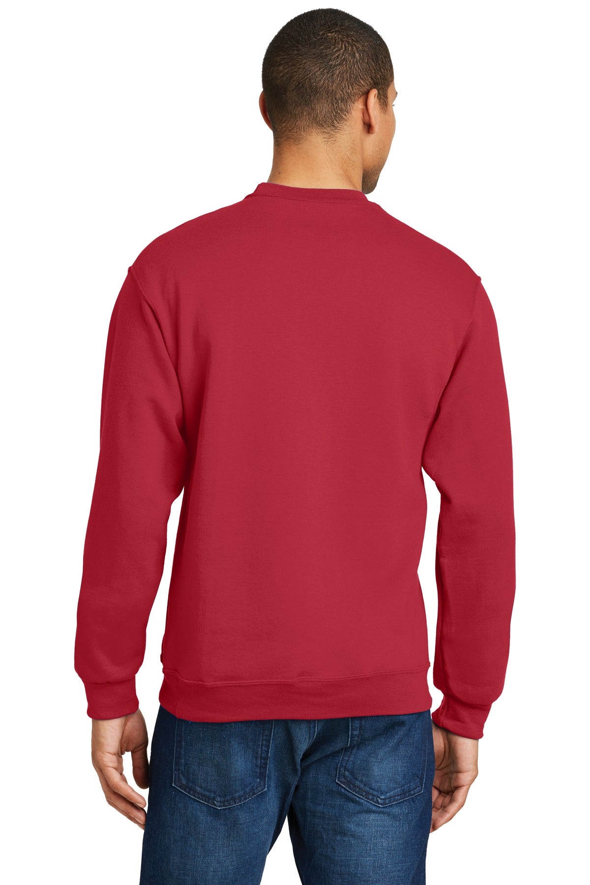 JERZEES® - NuBlend® Crewneck Sweatshirt. 562M [True Red] - DFW Impression