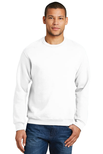 JERZEES® - NuBlend® Crewneck Sweatshirt. 562M [White] - DFW Impression