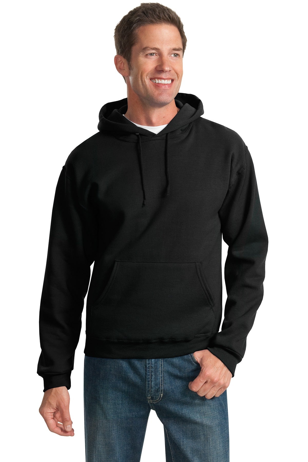 JERZEES® - NuBlend® Pullover Hooded Sweatshirt. 996M [Black] - DFW Impression