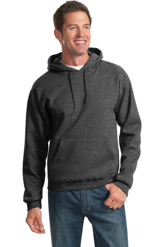 JERZEES® - NuBlend® Pullover Hooded Sweatshirt. 996M [Black Heather] - DFW Impression