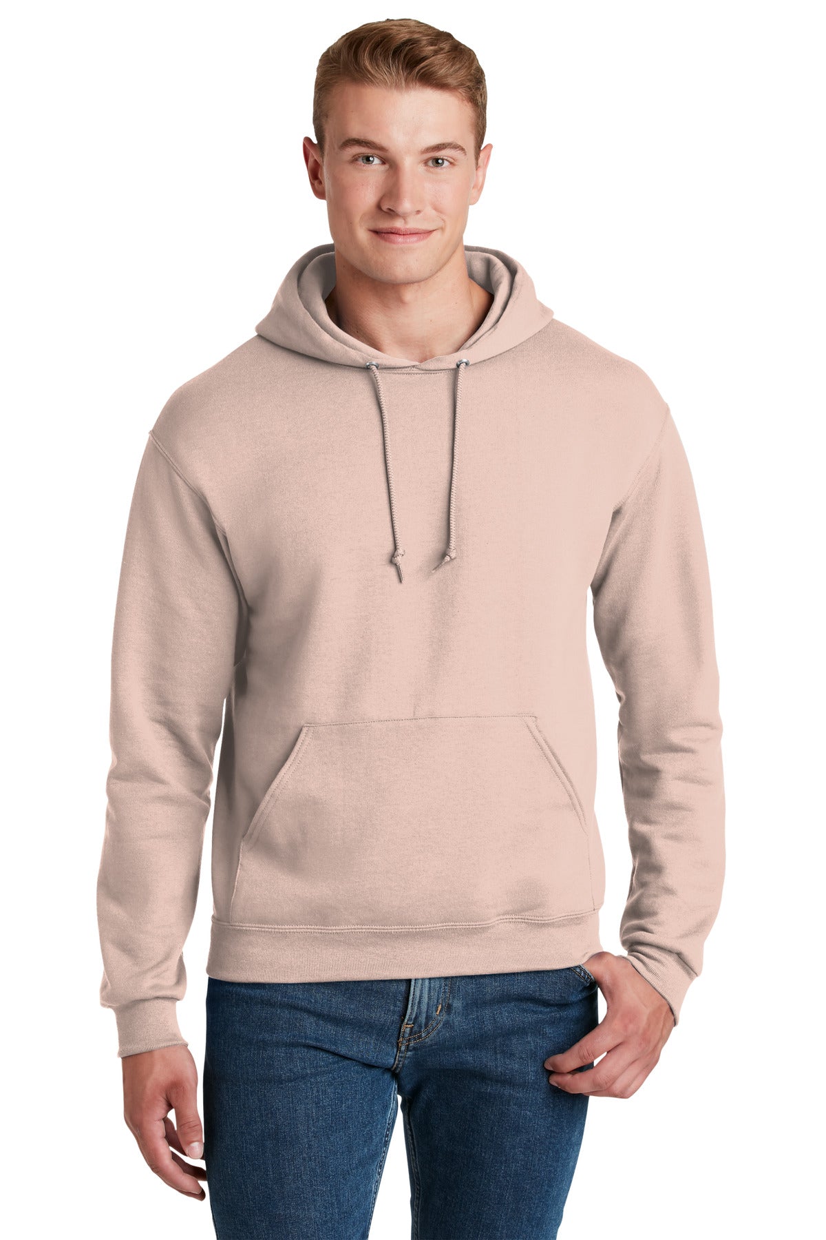 JERZEES® - NuBlend® Pullover Hooded Sweatshirt. 996M [Blush Pink] - DFW Impression