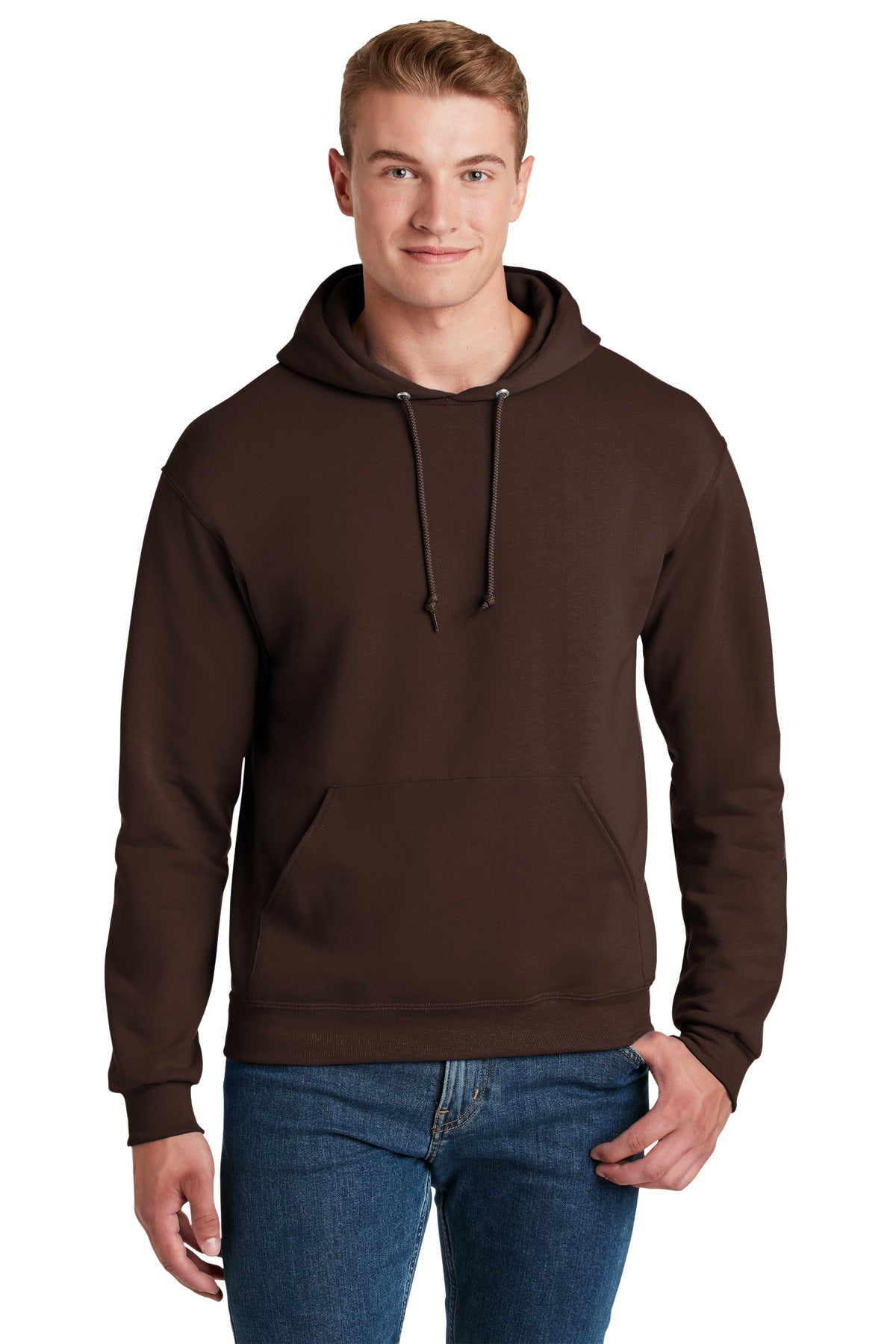 JERZEES® - NuBlend® Pullover Hooded Sweatshirt. 996M [Chocolate] - DFW Impression