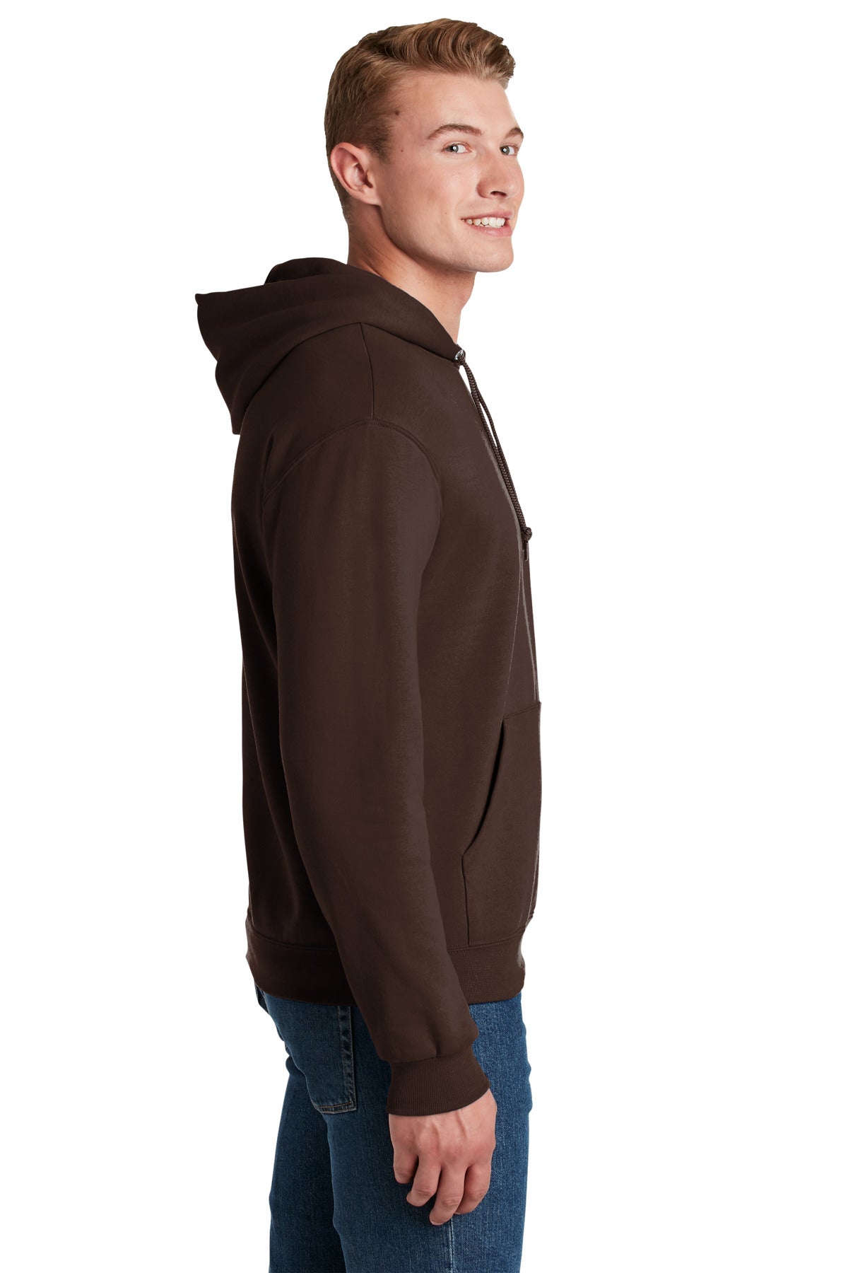 JERZEES® - NuBlend® Pullover Hooded Sweatshirt. 996M [Chocolate] - DFW Impression