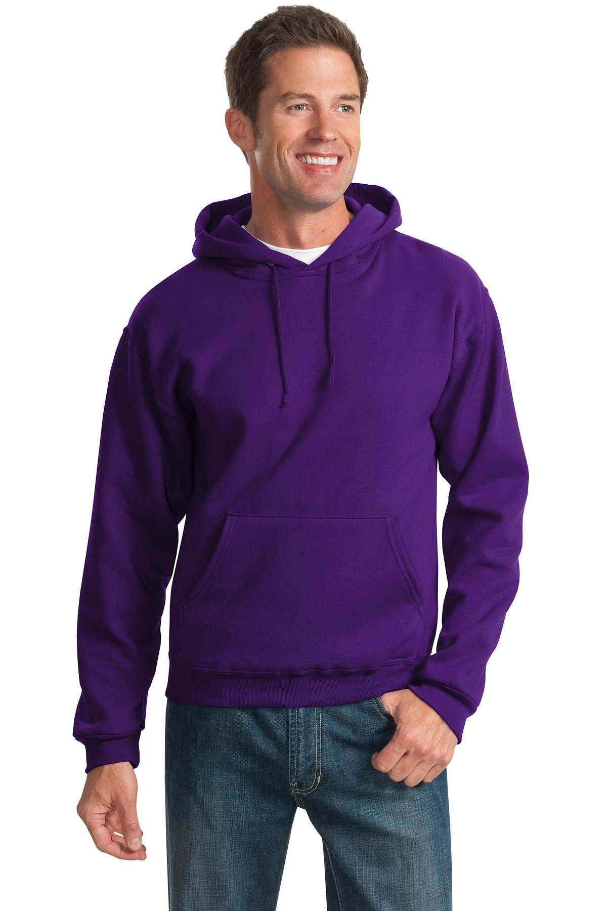 JERZEES® - NuBlend® Pullover Hooded Sweatshirt. 996M [Deep Purple] - DFW Impression