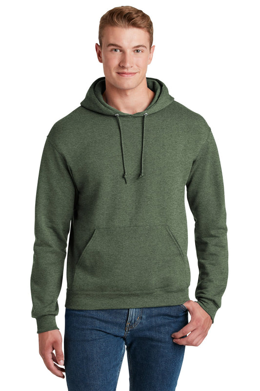 JERZEES® - NuBlend® Pullover Hooded Sweatshirt. 996M [Military Green Heather] - DFW Impression