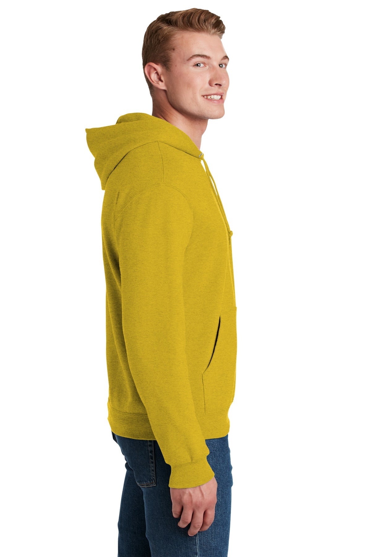 JERZEES® - NuBlend® Pullover Hooded Sweatshirt. 996M [Mustard Heather] - DFW Impression