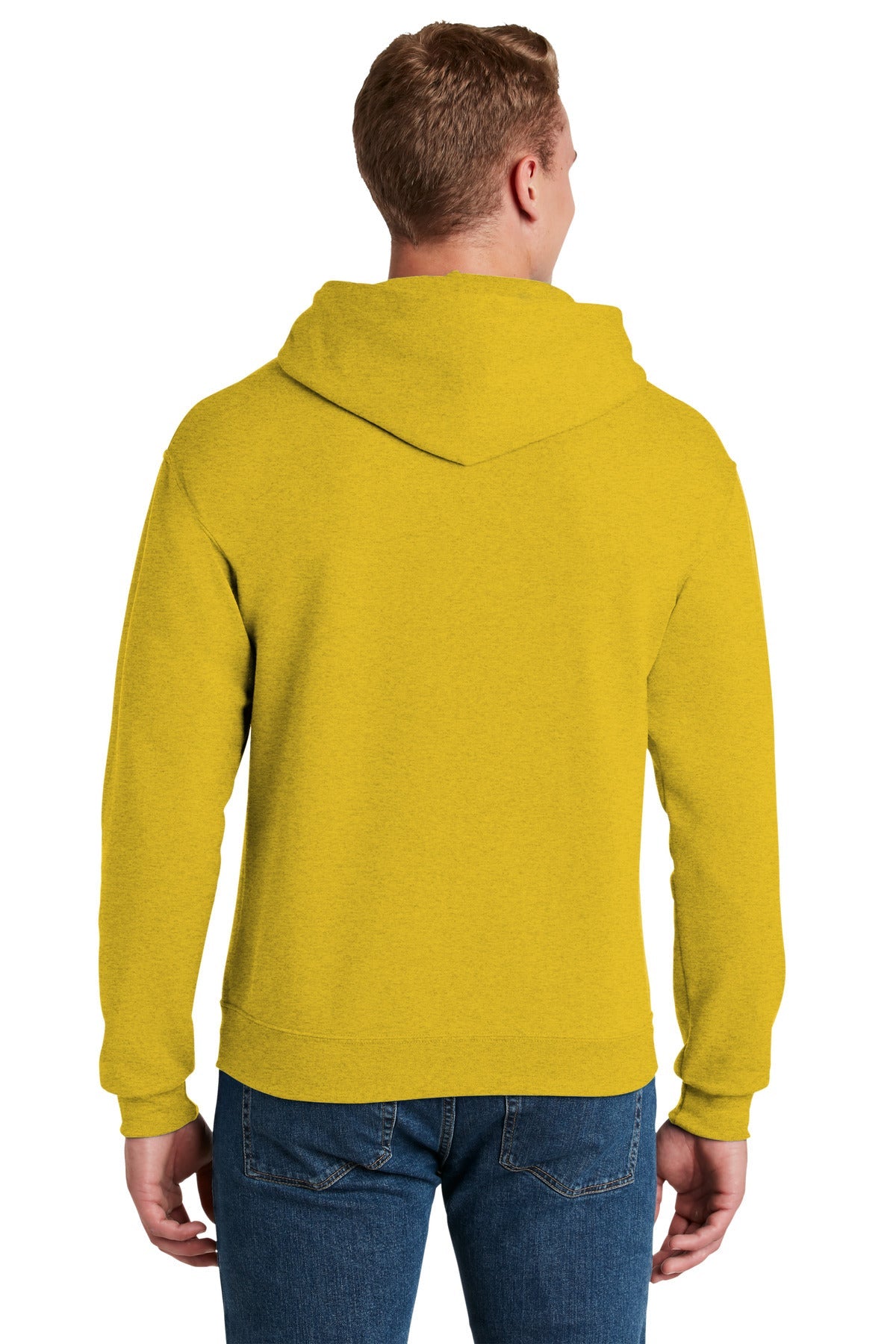 JERZEES® - NuBlend® Pullover Hooded Sweatshirt. 996M [Mustard Heather] - DFW Impression