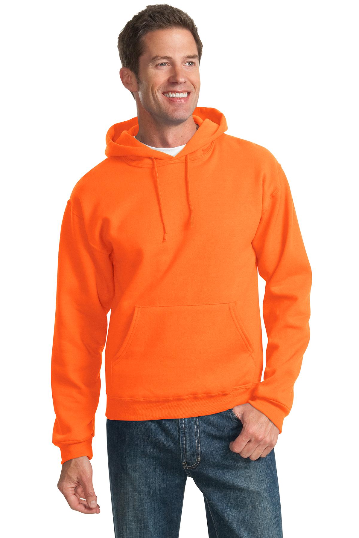 JERZEES® - NuBlend® Pullover Hooded Sweatshirt. 996M [Safety Orange] - DFW Impression