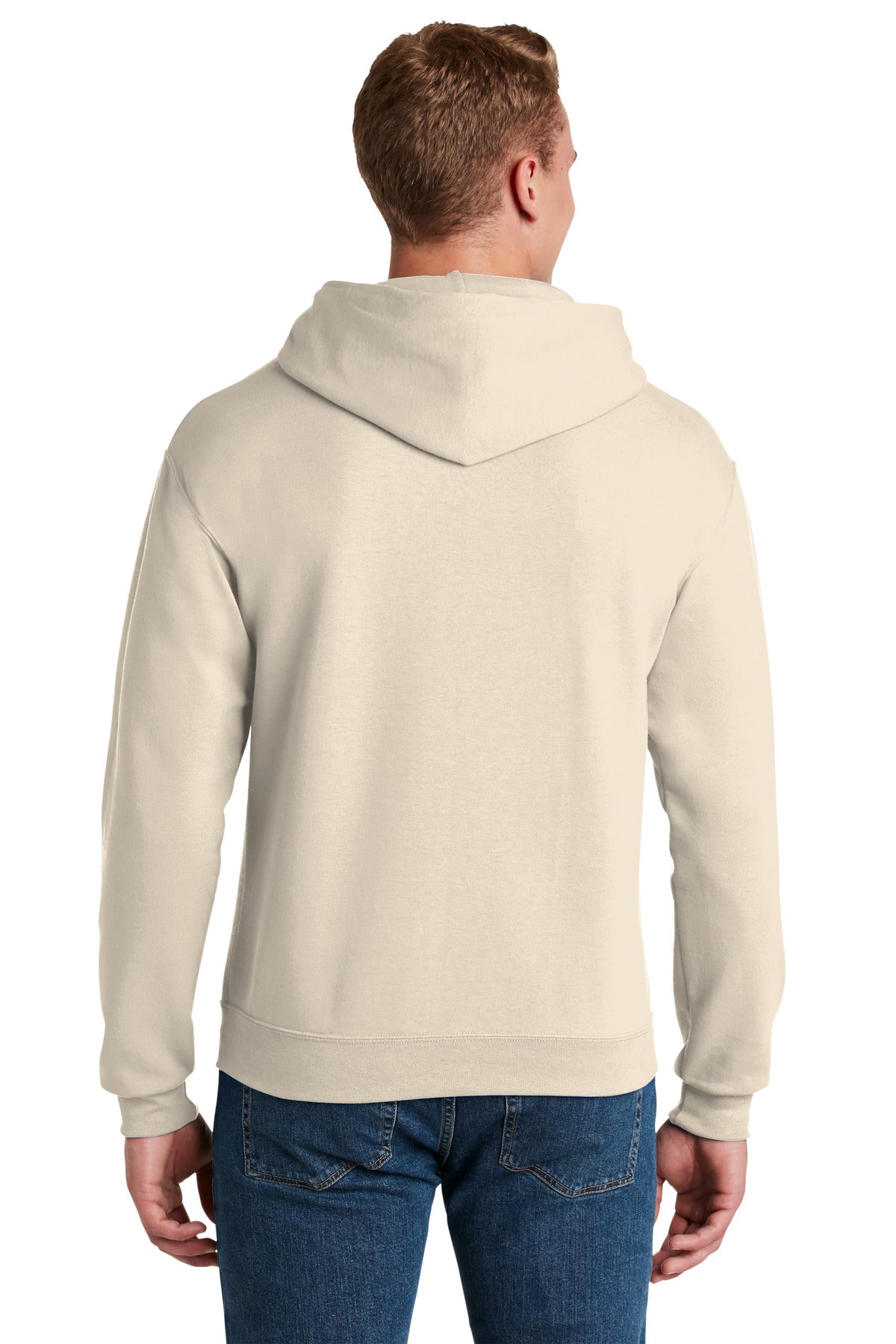 JERZEES® - NuBlend® Pullover Hooded Sweatshirt. 996M [Sweet Cream Heather] - DFW Impression