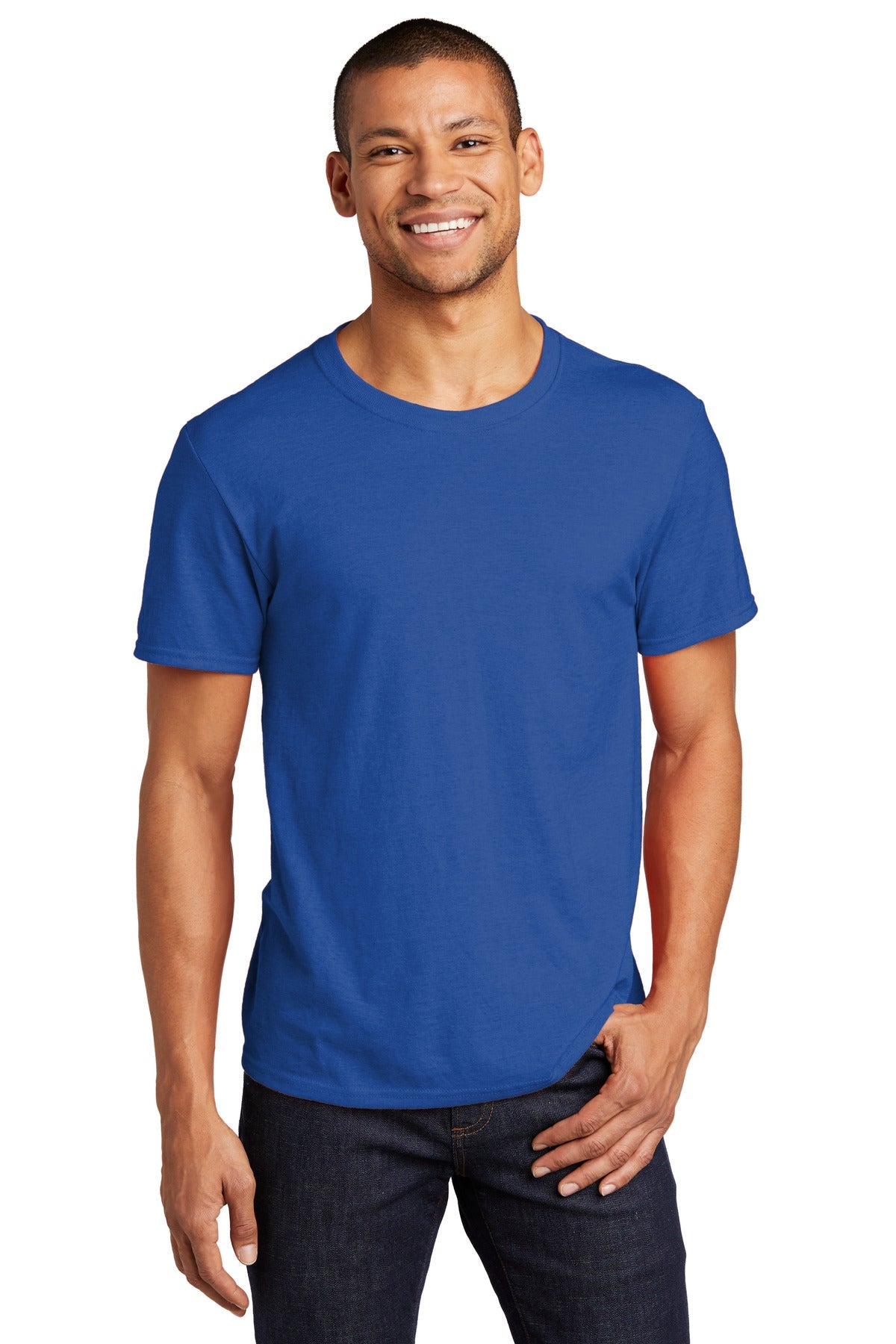 JERZEES® Premium Blend Ring Spun T-Shirt 560M [Royal] - DFW Impression