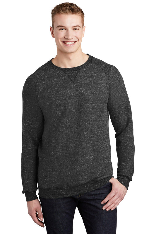 JERZEES ® Snow Heather French Terry Raglan Crew 91M - DFW Impression