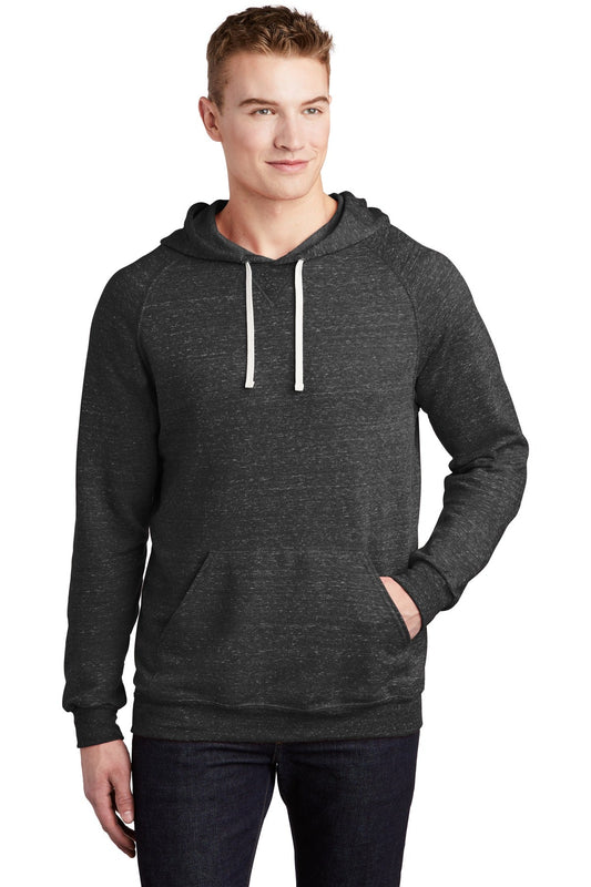 JERZEES ® Snow Heather French Terry Raglan Hoodie 90M - DFW Impression