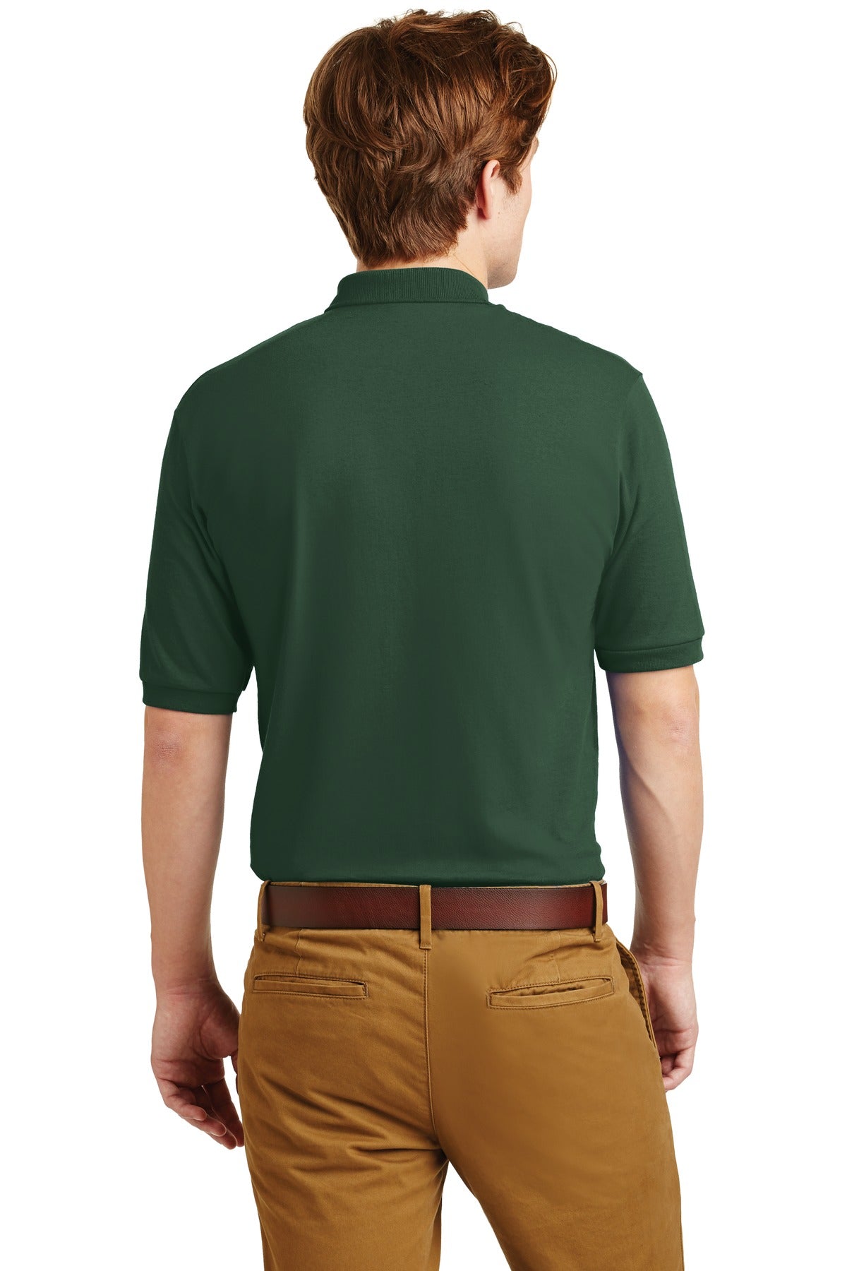 JERZEES® - SpotShield™ 5.4-Ounce Jersey Knit Sport Shirt. 437M [Forest] - DFW Impression