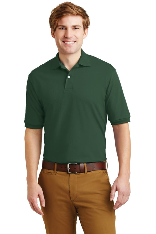 JERZEES® - SpotShield™ 5.4-Ounce Jersey Knit Sport Shirt. 437M [Forest] - DFW Impression