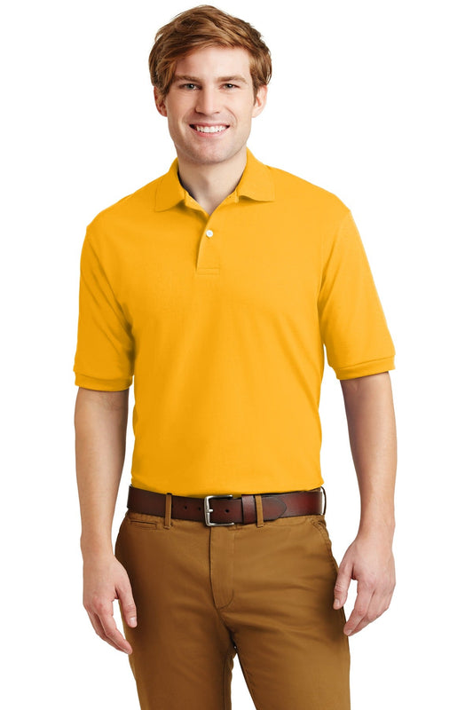 JERZEES® - SpotShield™ 5.4-Ounce Jersey Knit Sport Shirt. 437M [Gold] - DFW Impression