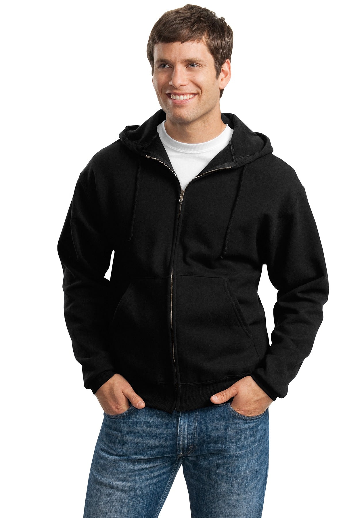 JERZEES® Super Sweats® NuBlend® - Full-Zip Hooded Sweatshirt. 4999M - DFW Impression