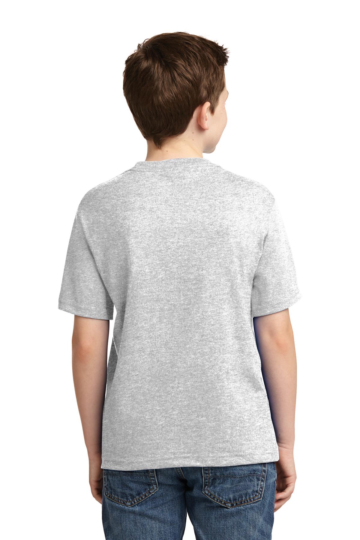 JERZEES® - Youth Dri-Power® 50/50 Cotton/Poly T-Shirt. 29B [Ash] - DFW Impression