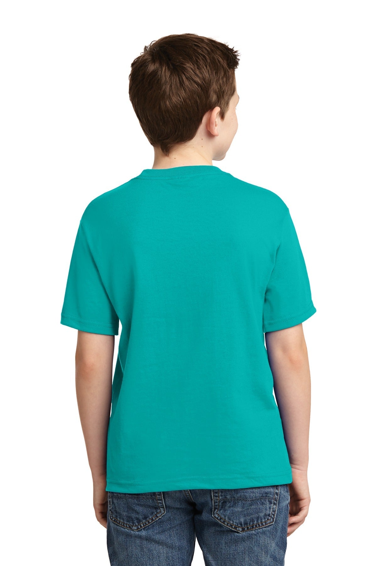 JERZEES® - Youth Dri-Power® 50/50 Cotton/Poly T-Shirt. 29B [Jade] - DFW Impression