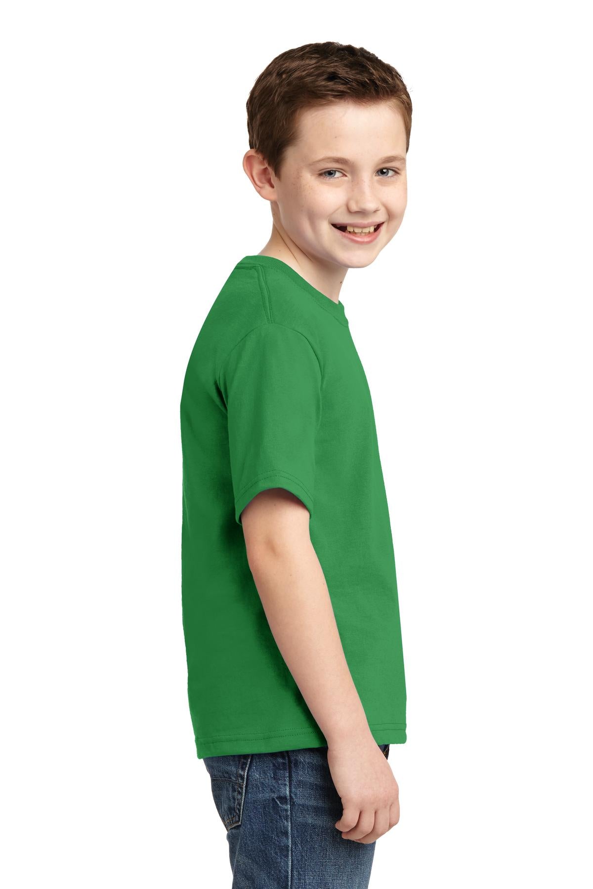 JERZEES® - Youth Dri-Power® 50/50 Cotton/Poly T-Shirt. 29B [Kelly] - DFW Impression