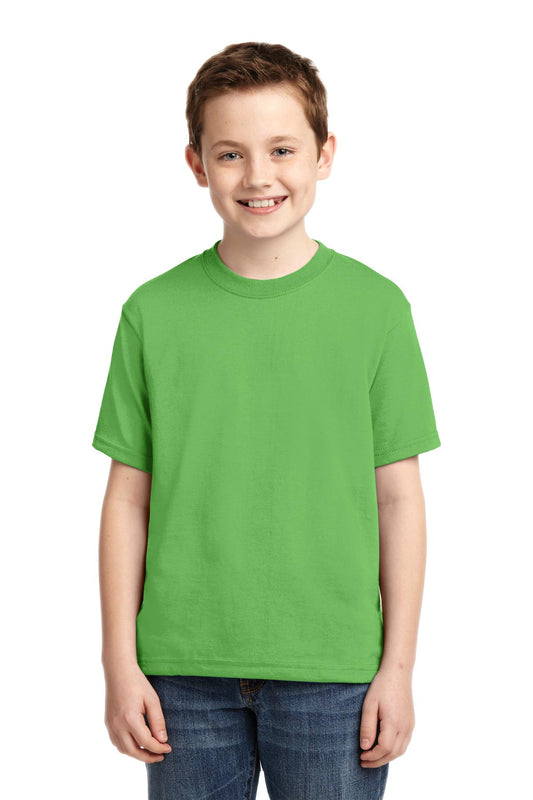 JERZEES® - Youth Dri-Power® 50/50 Cotton/Poly T-Shirt. 29B [Kiwi] - DFW Impression