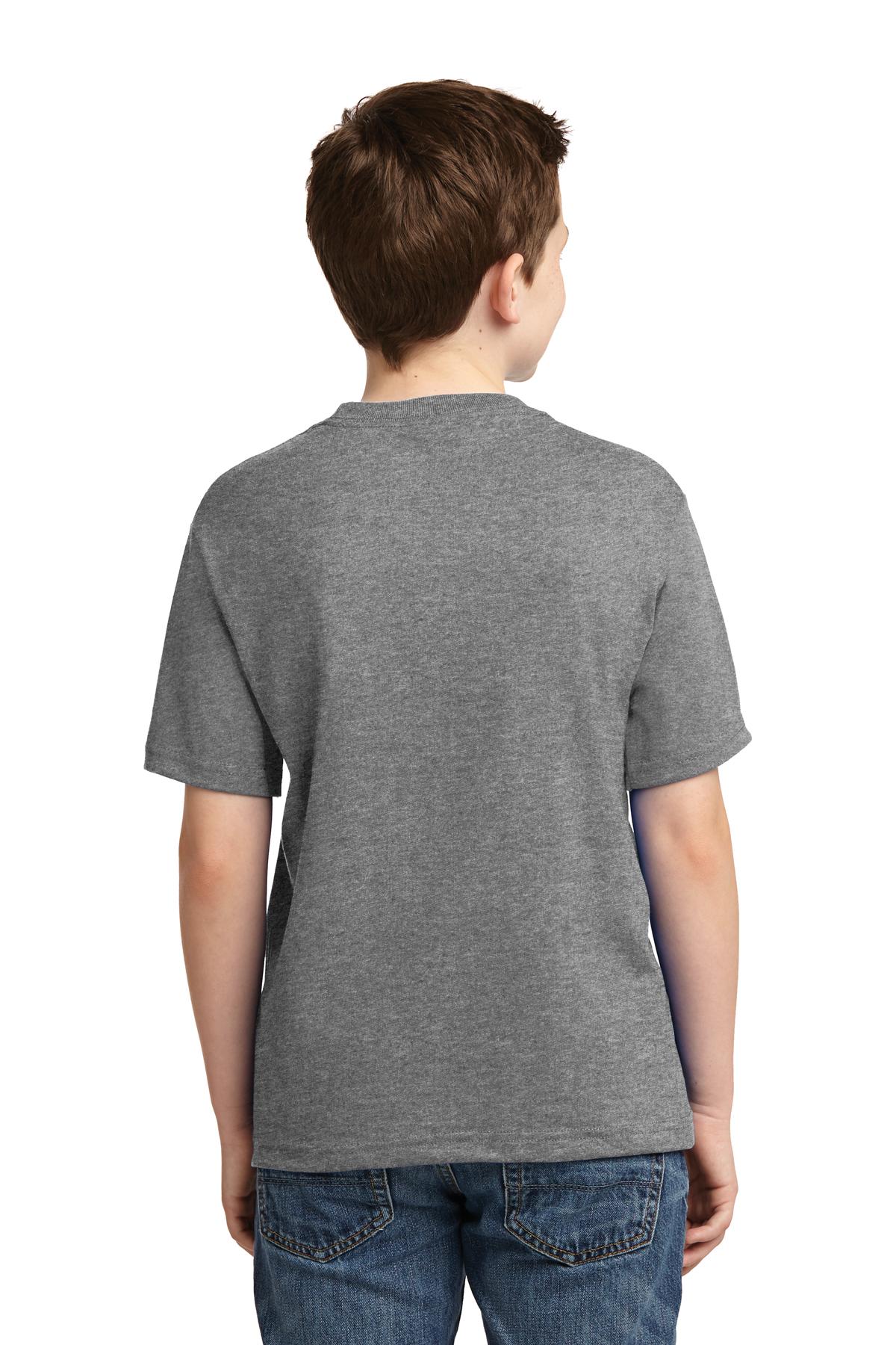 JERZEES® - Youth Dri-Power® 50/50 Cotton/Poly T-Shirt. 29B [Oxford] - DFW Impression