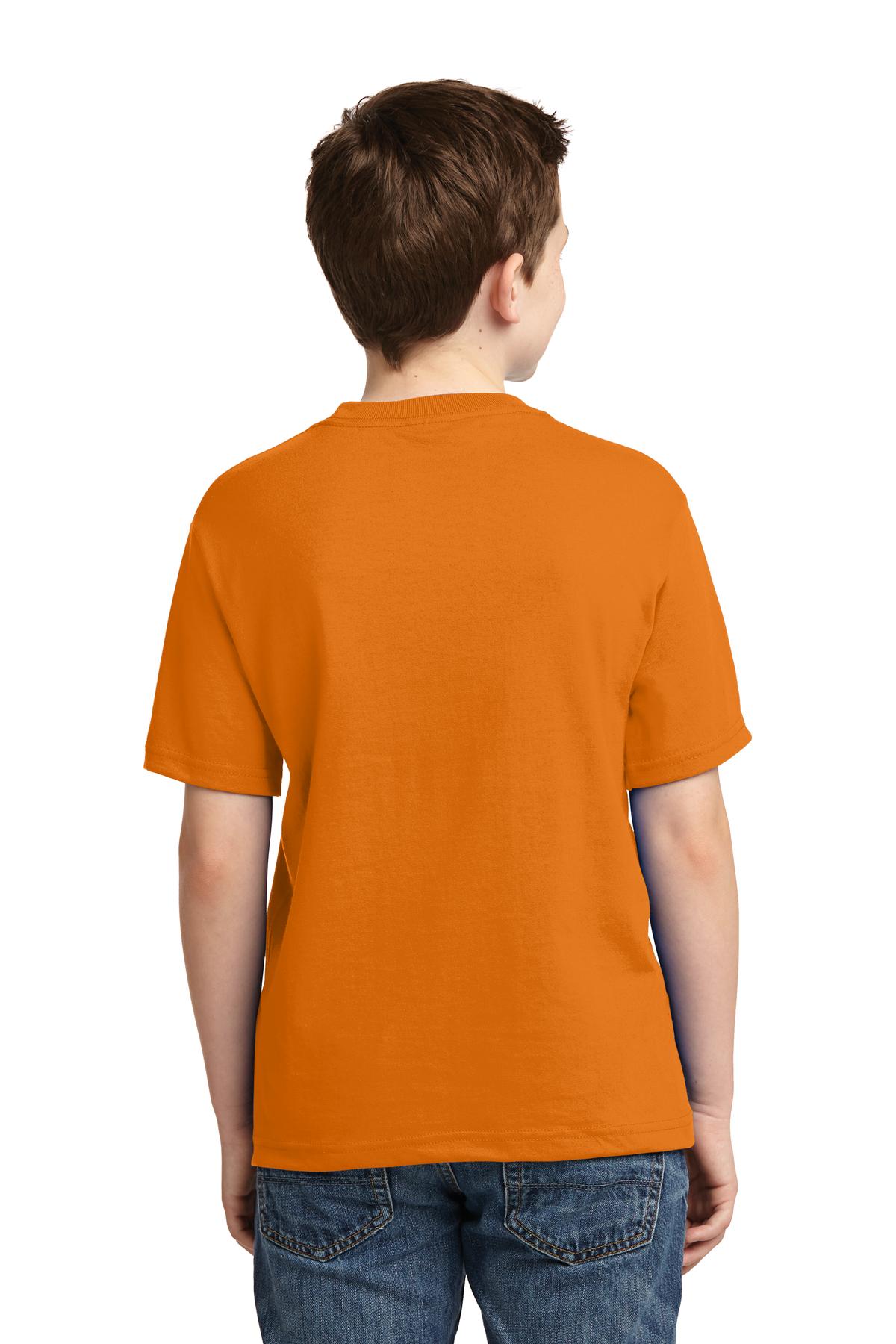 JERZEES® - Youth Dri-Power® 50/50 Cotton/Poly T-Shirt. 29B [Tennessee Orange] - DFW Impression