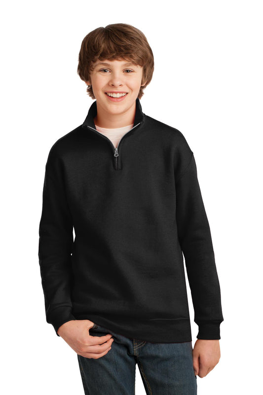 JERZEES® Youth NuBlend® 1/4-Zip Cadet Collar Sweatshirt. 995Y - DFW Impression