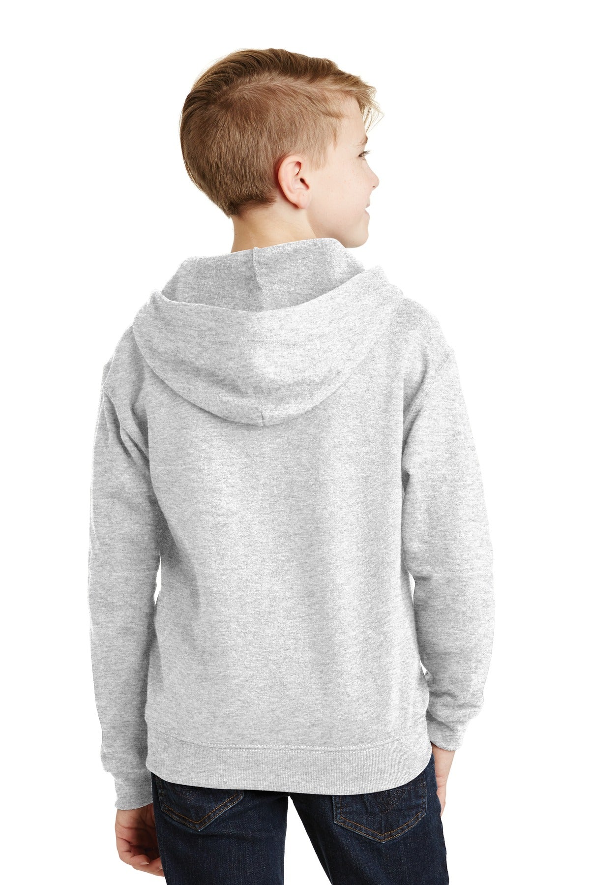 JERZEES® - Youth NuBlend® Full-Zip Hooded Sweatshirt. 993B - DFW Impression