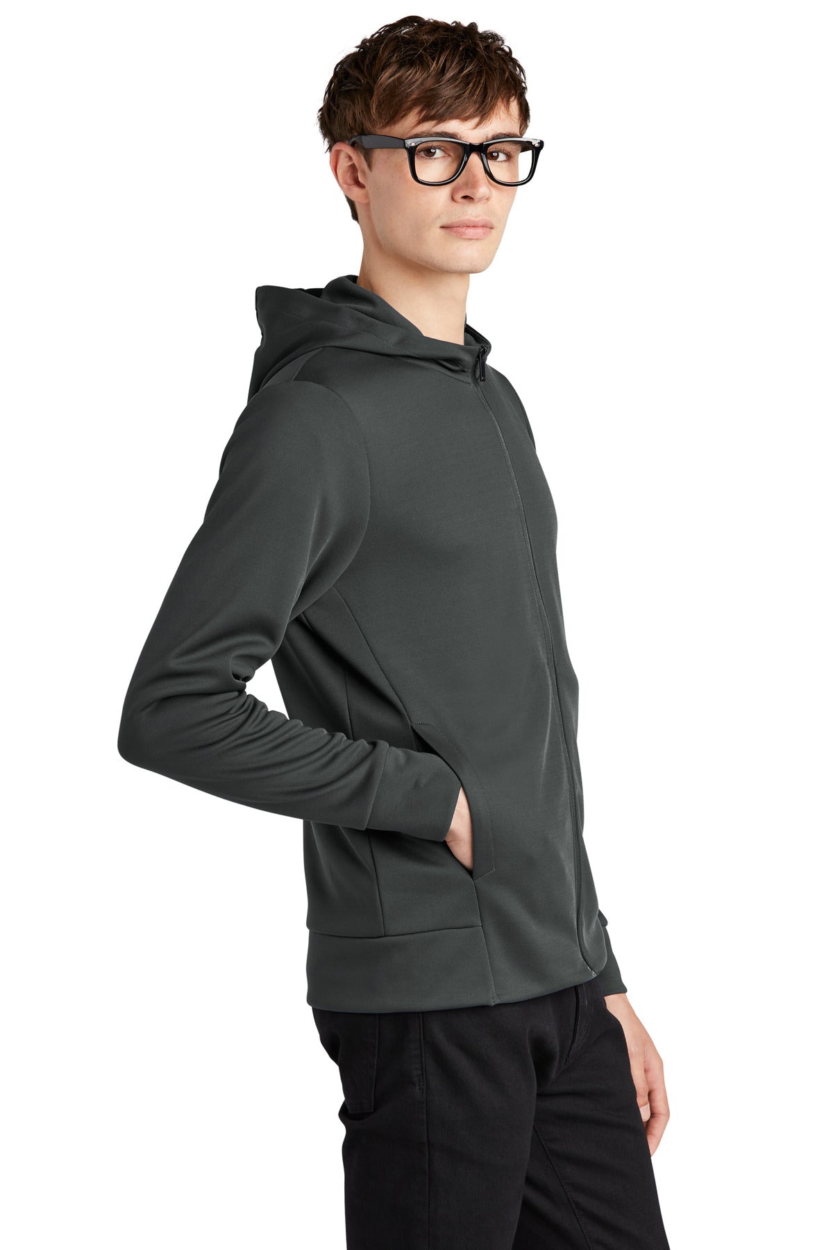 Mercer+Mettle™ Double-Knit Full-Zip Hoodie MM3002 - DFW Impression